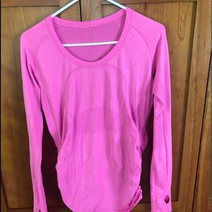 Lululemon Pink Long sleeve